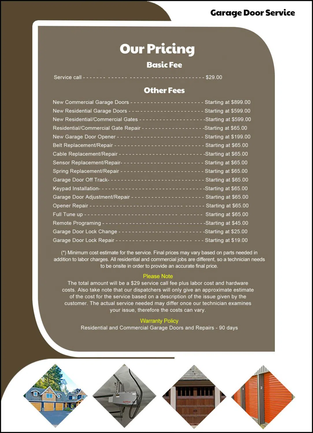 State Garage Door Service Troy, MI 248-587-7174